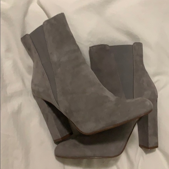 Steve Madden Suede Booties - Picture 1 of 4